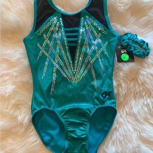 ♥️SOLD♥️GK Dreamlight Sparkly Teal leotard